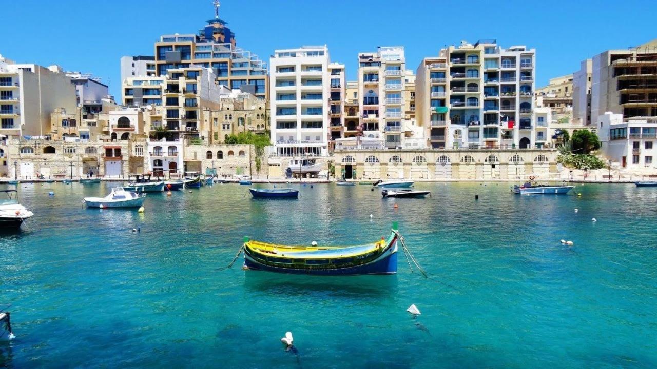 Luxury Apartment With Valletta And Harbour Views Слима Экстерьер фото