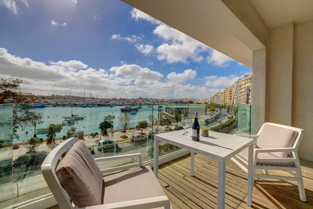 Luxury Apartment With Valletta And Harbour Views Слима Экстерьер фото