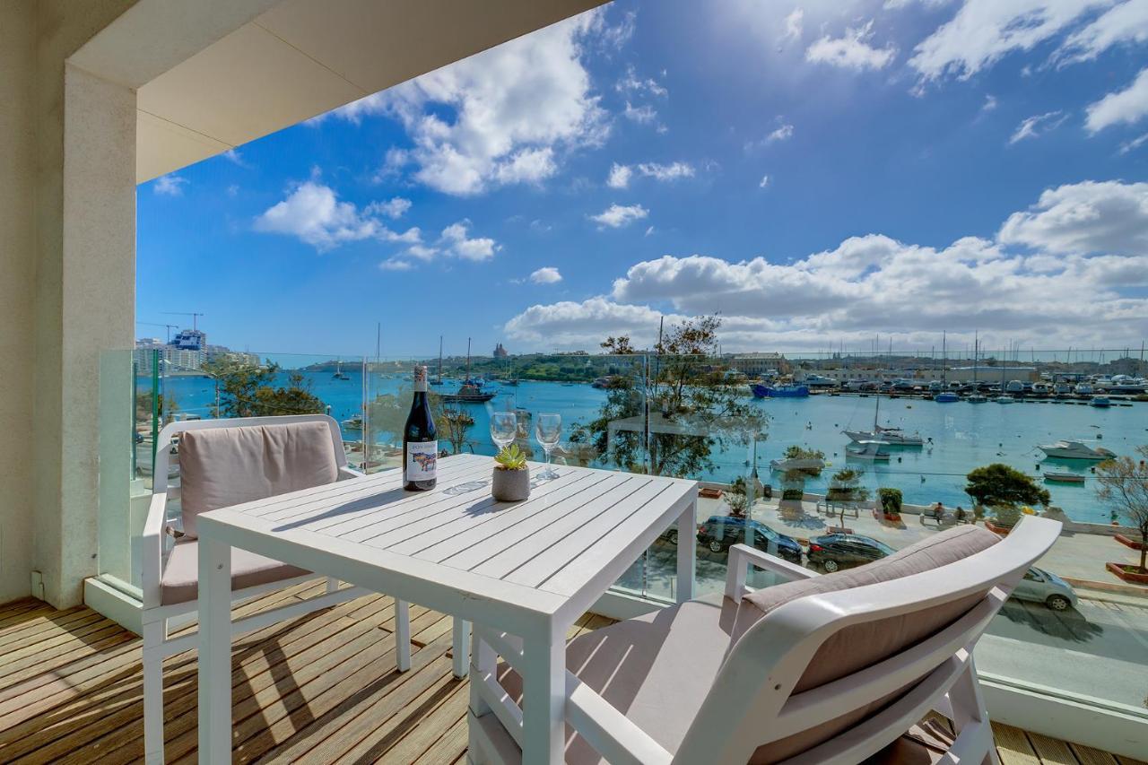Luxury Apartment With Valletta And Harbour Views Слима Экстерьер фото
